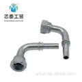 Hydraulic Hose Fittings Crimp 90 Degree Elbow Fittings